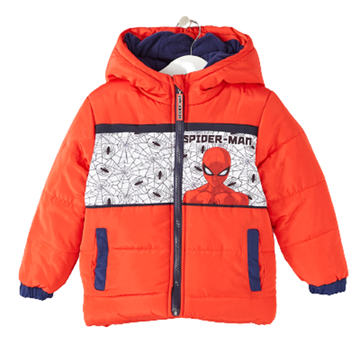 Marvel Spiderman Boys' Hooded Zip Up Windbreaker India | Ubuy